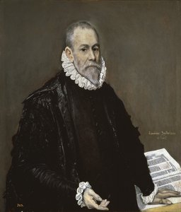 Portrett av en lege, 1582-1585 av El Greco