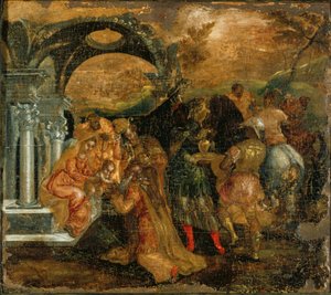 The Adoration of the Magi, 1565-1567 av El Greco