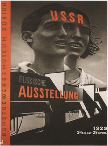 Plakat for den russiske utstillingen i Zürich, 1929