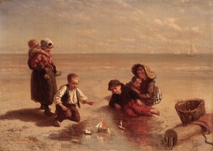 Moro på stranden