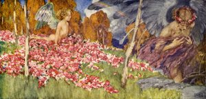 Another Way of Love (farge litho) av Eleanor Fortescue Brickdale