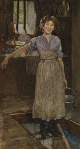 Men Gud har noen få av oss som han hvisker i øret (farge litho) av Eleanor Fortescue Brickdale