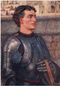 Lancelot, ca. 1910 (farge litho)