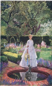 Maud er ikke sytten (litho) av Eleanor Fortescue Brickdale