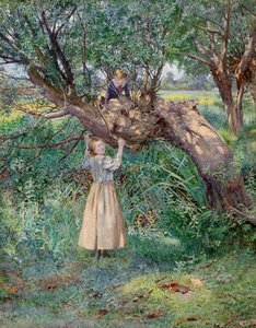 Skulkerne (akvarell) av Eleanor Fortescue-Brickdale