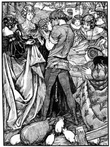 Prinsessen og svinegjeteren, 1898.