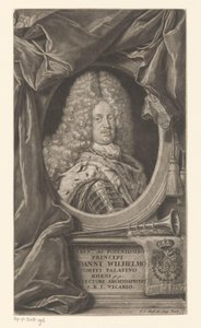 Portrett av Johann Wilhelm av Elias Christopf Heiss