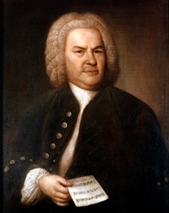 Johann Sebastian Bach 1685-1750, tysk komponist og organist, 1746.