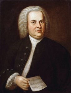 Portrett av Johann Sebastian Bach, av Haussmann, Elias Gottlob (1695-1774) (olje på lerret)