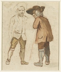 To gamle bønder snakker av Elias Martin (possibly)