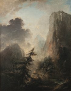 Landskap med gran, ca.1780