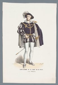 Gentleman of the Court of the 16th Century (under Charles IX) (tittel på objekt)
