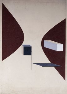 Prun N 90 av Eliezer Markowich Lissitzky