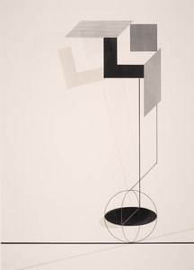 Uten tittel, 1923 av Eliezer Markowich Lissitzky