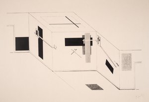 Uten navn av Eliezer Markowich Lissitzky