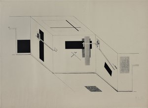 Proun av Eliezer Markowich Lissitzky