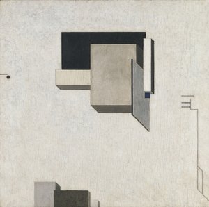 Proun 1 av Eliezer Markowich Lissitzky