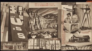 USSR. Katalog over den sovjetiske paviljongen på den internasjonale presseutstillingen, Köln, 1928 av Eliezer Markowich Lissitzky