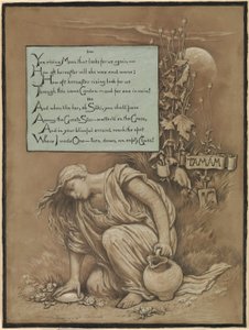 (Illustrasjon til Omar Khayyáms Rubáiyát) Til minne av Elihu Vedder
