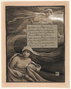 (Illustrasjon til Rubáiyát av Omar Khayyám) Hvorfra og hvorhen av Elihu Vedder