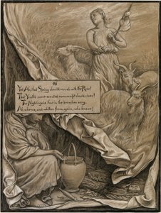 (Illustrasjon til Rubáiyát av Omar Khayyám) Ungdom og alder