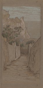 Capri, 1913. av Elihu Vedder