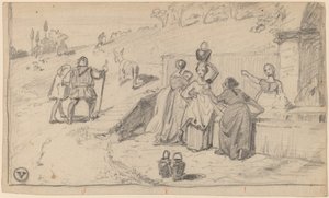 Far og sønn av Elihu Vedder