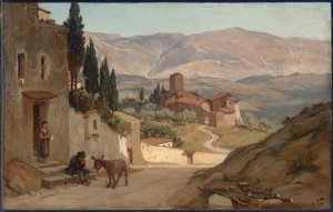 Nær Pergia, 1870 av Elihu Vedder