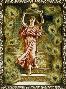Prang design til jul, av Elihu Vedder