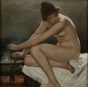 Studie for La Strega, heksen