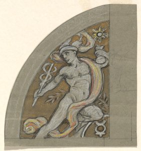 Studer for Merkur av Elihu Vedder