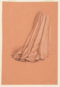 Studie for "Bryllupsprosesjon" av Elihu Vedder