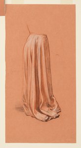 Studie for "Bryllupsprosesjon" av Elihu Vedder