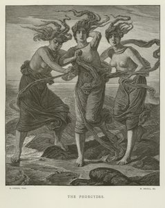 The Phorcydes (gravering) av Elihu Vedder