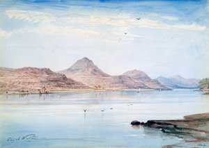 På Nilen, Gebel el Mody, Nubia, 1861