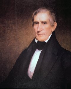 William Henry Harrison (1773-1841) (litho-farge)