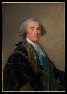 Alexander Charles Emmanuel de Crussol-Florensac (1743–1815) av Elisabeth Louise Vigee Lebrun