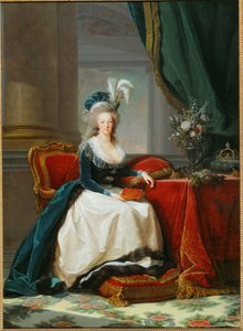 Dronning Marie Antoinette av Elisabeth Louise Vigee-Lebrun