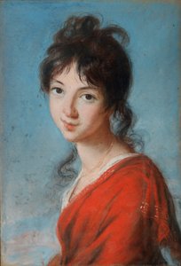 Portrett av prinsesse Teresa Czartoryska 1785-1868, 1800 av Elisabeth Louise Vigee Lebrun