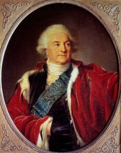 Portrett av Stanislaus Auguste Poniatowski (1732-1798) Konge av Polen Maleri av Marie Elisabeth Louise Vigee Le brun (eller Vigee-Lebrun eller Vigee Lebrun) (1755-1842) 1797 Søn. 0,93x0,74 m Versailles slottsmuseum av Elisabeth Louise Vigee Lebrun