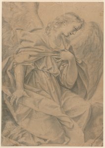 En knelende engel av Elisabetta Sirani