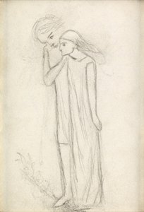 Den vakre dame uten nåde, ca. 1855