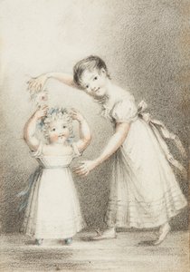 Dronning Victoria som barn av Elizabeth Keith née Lindsay Heathcote