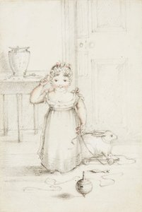 Dronning Victoria som barn av Elizabeth Keith née Lindsay Heathcote