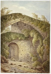 Interiøret i Conway Castle av Elizabeth Murray