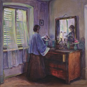 The Closed Shutters (olje på lerret)