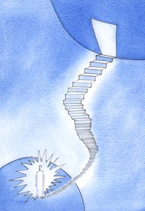 A Stairway to Heaven: Det var Kristus som ønsket meg velkommen ved starten av den lange 