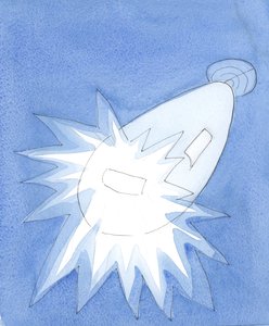 Gud lar noen ganger en person lide av skandale eller avsløring, for å gi ham muligheten til å se livet sitt klart og gjøre endringer, 2004 (w/c på papir) av Elizabeth Wang