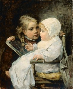 Den unge kunstneren, 1885 av Ellen Kendall Baker