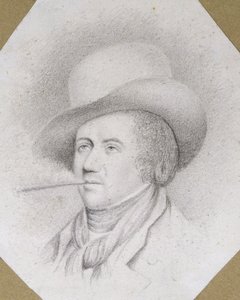 Portrett av Duc de Liancourt (1747-1827) etter et maleri av James Sharples (ca. 1751-1811) (blyant på papir)